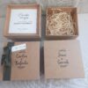 Convite de Casamento para Padrinhos, Caixa em MDF 15x15cm - Image 4