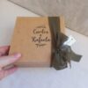Convite de Casamento para Padrinhos, Caixa em MDF 15x15cm