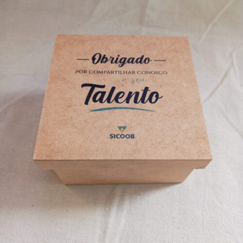 Caixa MDF Personalizada para Brindes | Caixa Talento