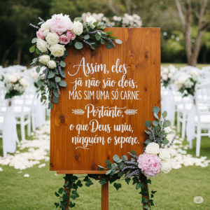 Como incluir versículos bíblicos na cerimônia de casamento